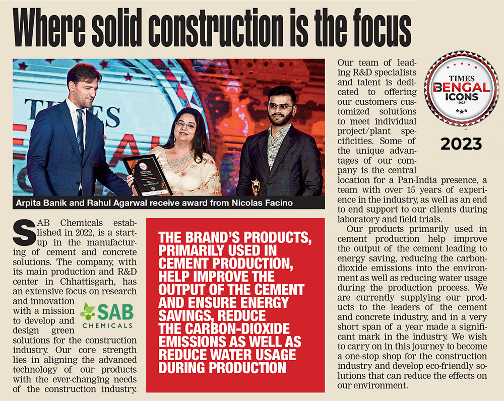 Times Bengal Icons 2023 Award